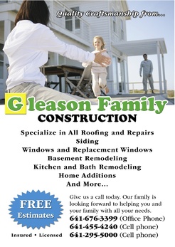 Gleason Family Construction - Oskaloosa, IA, USA