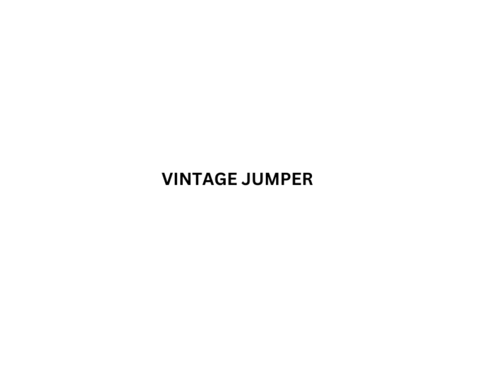 Vintage jumper, Bournmeouth, Dorset, United Kingdom
