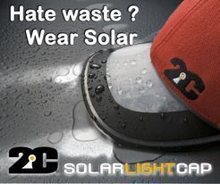 Visit www.SolarLightCap.com