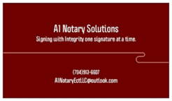A1 Notary Solutions - Baltimore, MD, USA