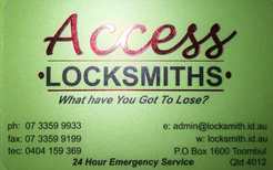 Access Locksmiths - Ascot, QLD, Australia