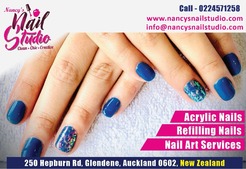 Acrylic Nails | Refilling Nails | Nail Art Service - Glendene, Auckland, New Zealand