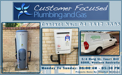 Customer Focused Plumbing & Gas - Tuart Hill, WA, Australia