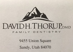 David H. Thorup, DMD - Sandy, UT, USA