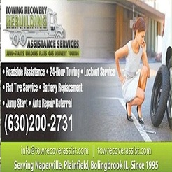 Towing Recovery Rebuilding Assistance Services - Naperville, IL, USA