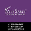 Tutoring Richmond – Mrs Sam - Richmond, BC, Canada