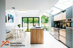 kitchen extension glass roof - Marlow, Buckinghamshire, United Kingdom