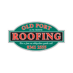 Old Port Roofing logo – Adelaide roof repair and maintenance experts. Old Port Roofing logo – Adelaide roof repair and maintenance experts.