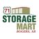 71 Storage Mart - Rogers, AR, USA