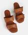 Elegant leather flat sandals for women â stylish and comfortable women's flat sandals perfect for ev
