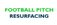 Football Pitch Resurfacing - Wilmslow, Cheshire, United Kingdom