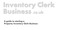 Inventory Clerk Business logo