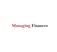 Managing Finances - Garland, TX, USA
