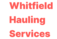 Whitfield Hauling Services - Fresno, CA, USA